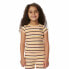 ფოტო #2 პროდუქტის RIP CURL Crystal Stripe short sleeve T-shirt