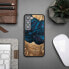 BeWood Etui z drewna i żywicy na Samsung Galaxy S23 Bewood Unique Neptun - granatowo-czarne