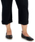 Фото #6 товара Plus Size Mid-Rise Curvy Capri Jeans, Created for Macy's