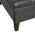 Фото #4 товара Lindsey 36" Tufted Square Wood Frame Cocktail Ottoman