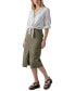 ფოტო #3 პროდუქტის Women's Triple Threat Front-Slit Midi Skirt