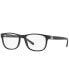 ფოტო #1 პროდუქტის Armani Exchange AX3034 Men's Square Eyeglasses