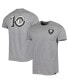 Фото #1 товара Men's Heather Gray Brooklyn Nets 10th Anniversary Backer T-shirt