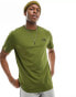 Фото #1 товара The North Face Simple Dome logo t-shirt in olive