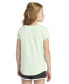 ფოტო #2 პროდუქტის Big Girls Short-Sleeve Cotton Essential Logo Graphic T-Shirt