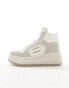 Фото #10 товара Tommy Jeans retro basket flatform high top trainers in stone