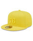 Men's Yellow Philadelphia 76ers Color Pack 59FIFTY Fitted Hat