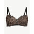 Фото #2 товара Sofia Intimates By Sofia Vergara Balconette Bra Women Black Eyelash Lace 38B