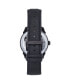 Фото #2 товара Часы и аксессуары REIGN Мужские часы Weston Автоматические, кожаный ремешок - черный