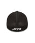 Фото #3 товара Men's Camo, Black New York Jets Logo Neo 39THIRTY Flex Hat
