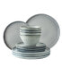 Serenity 12-PC Dinnerware Set, Service for 4