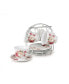 Фото #1 товара 8 Piece 8oz Coffee Cup and Saucer Set, Service for 4