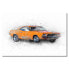 Фото #1 товара Leinwandbild Orange Muscle Car