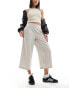 Vero Moda culotte trousers in stone