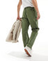 Фото #4 товара Vans relaxed elastic trousers in khaki