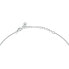 Delicate silver necklace with zircons Tesori SAIW193