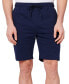 Фото #1 товара Men's Slim Fit Solid Drawstring Shorts