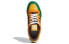 Фото #6 товара HUMAN MADE x adidas originals Rivalry Low 复古拼色 板鞋 男女同款 绿橙棕 / Кроссовки adidas originals Rivalry Low HUMAN MADE FY1084