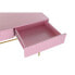 Фото #5 товара Журнальный столик DKD Home Decor Розовый Позолоченный Металл Древесина манго современный (90 x 45 x 74 cm)