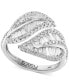 EFFY® Diamond Leaf Bypass Ring (1-1/10 ct. t.w.) in 14k White Gold