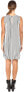 Фото #3 товара Платье MCQ 243224 без рукавов с завязкой, полосатое бело-чёрного цвета, размер 38, женское