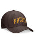 Фото #3 товара Men's Brown San Diego Padres Primetime Performance SwooshFlex Hat