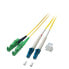 ROTRONIC-SECOMP LWL-Kabel duplex 9/125µm E2000APC/LC 10m 2x E2000 APC 8° LC - Cable - 10 m