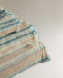 Фото #4 товара Striped linen bath towel