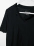 Jack & Jones – Essentials 2er-Pack - Schmal geschnittenes T-Shirt mit V-Ausschnitt in Schwarz