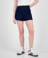 Фото #1 товара Juniors' High-Rise Pull-On Hot Shorts
