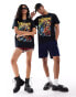 ASOS DESIGN Marvel unisex t-shirt with Wolverine comic front print in black