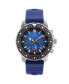 ფოტო #1 პროდუქტის Men Caspian Rubber Watch - Navy, 45mm