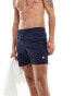 Tommy Jeans heritage crinkle nylon swim short in navy