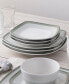 Фото #11 товара Colorscapes Layers Square Dinner Plate Set/4, 10.75"