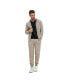 Men's Bellemere Ribbed Cashmere Full Zipper Hoodie