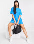 Фото #2 товара Night Addict limited oversized t-shirt dress in blue