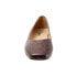 Фото #3 товара Trotters Honor T2057-273 Womens Brown Narrow Leather Ballet Flats Shoes