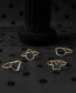 ფოტო #6 პროდუქტის Diamond Open Teardrop Ring (1/20 ct. t.w.) in 10k Gold, Created for Macy's