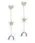 Women's Fai Dangle Stud Drop Earrings