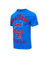 ფოტო #2 პროდუქტის Men's Royal Buffalo Bills Old English T-shirt