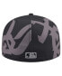 ფოტო #2 პროდუქტის Men's Black Chicago White Sox Logo Fracture 59FIFTY Fitted Hat