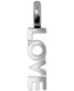 ფოტო #1 პროდუქტის Mini Love Charm Pendant in Sterling Silver