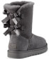 Угги женские UGG Bailey Bow II Серый, 8 М - фото #3