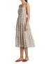 Фото #3 товара Rails Women's Leni Floral Tiered MIDI-Dress Beige Brown Size L