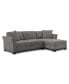 Фото #3 товара Elliot II 107" 2-Pc. Fabric Chaise Sectional Apartment Sofa, Created for Macy's