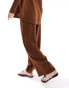 Фото #10 товара The Frolic tourmaline beach trouser co-ord in dark brown