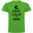 ფოტო #1 პროდუქტის KRUSKIS Keep Calm And Ride short sleeve T-shirt