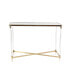 Фото #1 товара Contemporary Acrylic Console Table