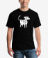 Фото #1 товара Men's Holy Cow Word Art Short Sleeve T-shirt