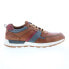 Фото #1 товара English Laundry Lohan EL2623L Mens Brown Leather Lifestyle Sneakers Shoes